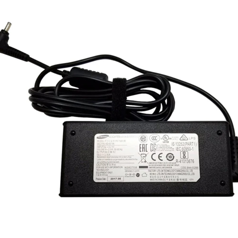 Original Samsung 19V 3.16A 60W OEM Laptop AC Power Adapter Charger AD-6019A, 3.0*1.1mm